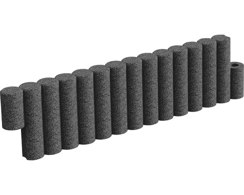 Sandbox and bed edging Palisade terrasoft 100 x 8 x 27.5 cm black