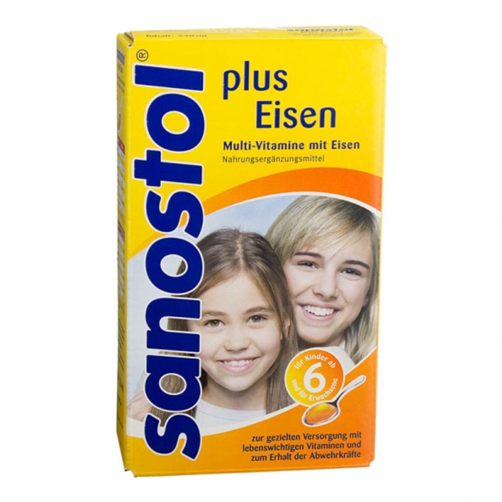 DR. KADE Pharmazeutische Fabrik GmbH Sanostol plus iron, syrup, 230 ml