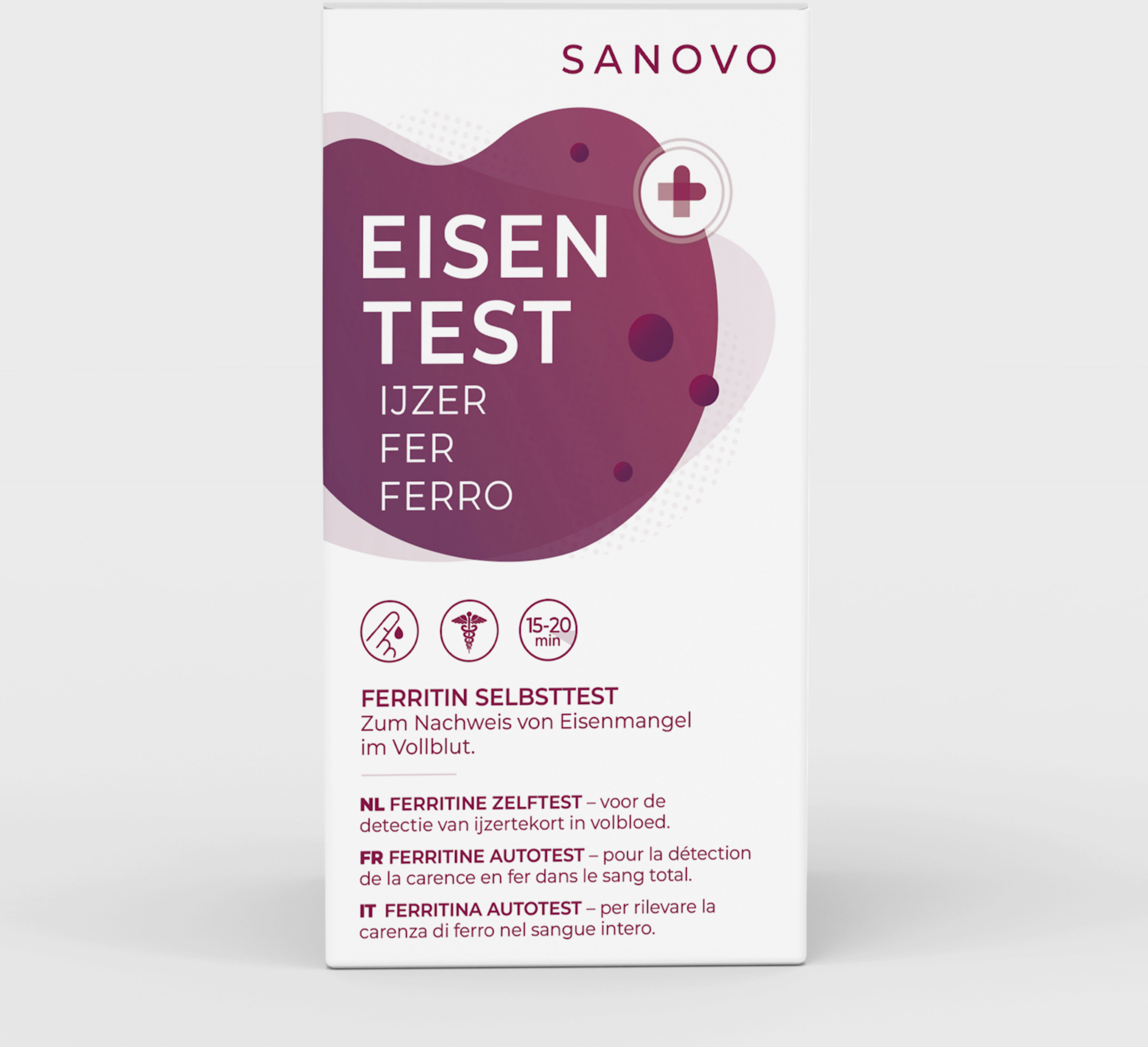 SANOVO Iron (Ferritin) Rapid Test