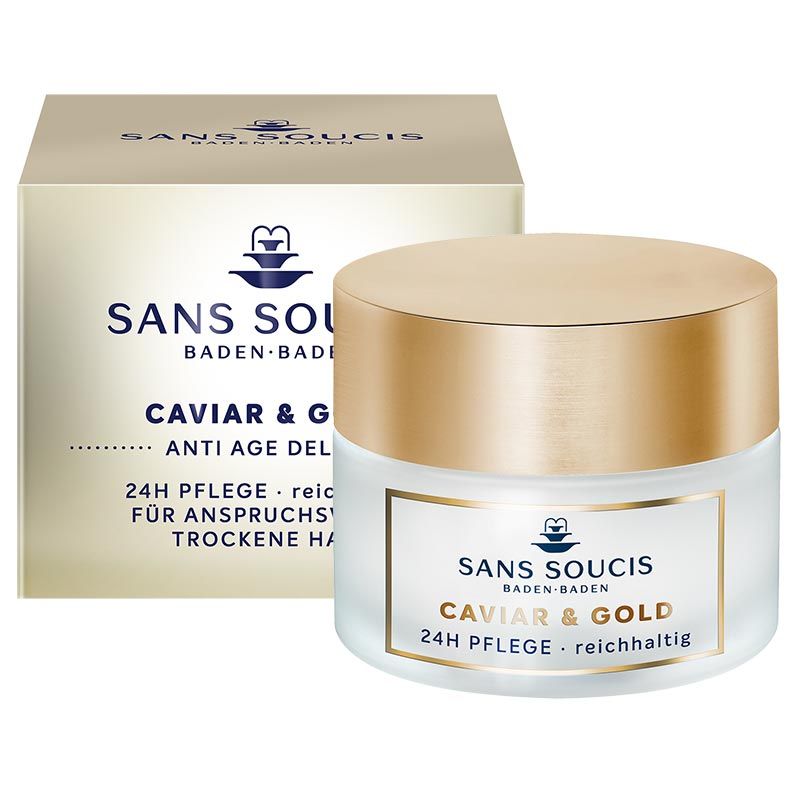 Sans Soucis Anti Age Deluxe Caviar & Gold 24h Cream rich 50 ml