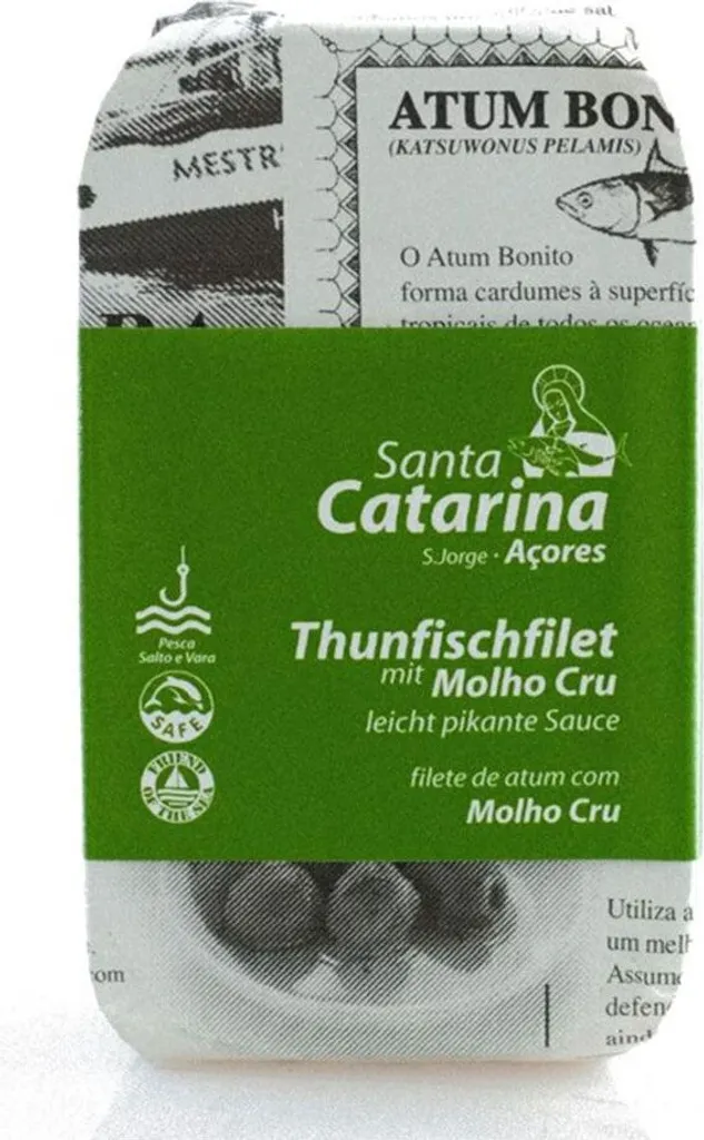 Santa Catarina tuna fillet with Molho Cru sauce 120g
