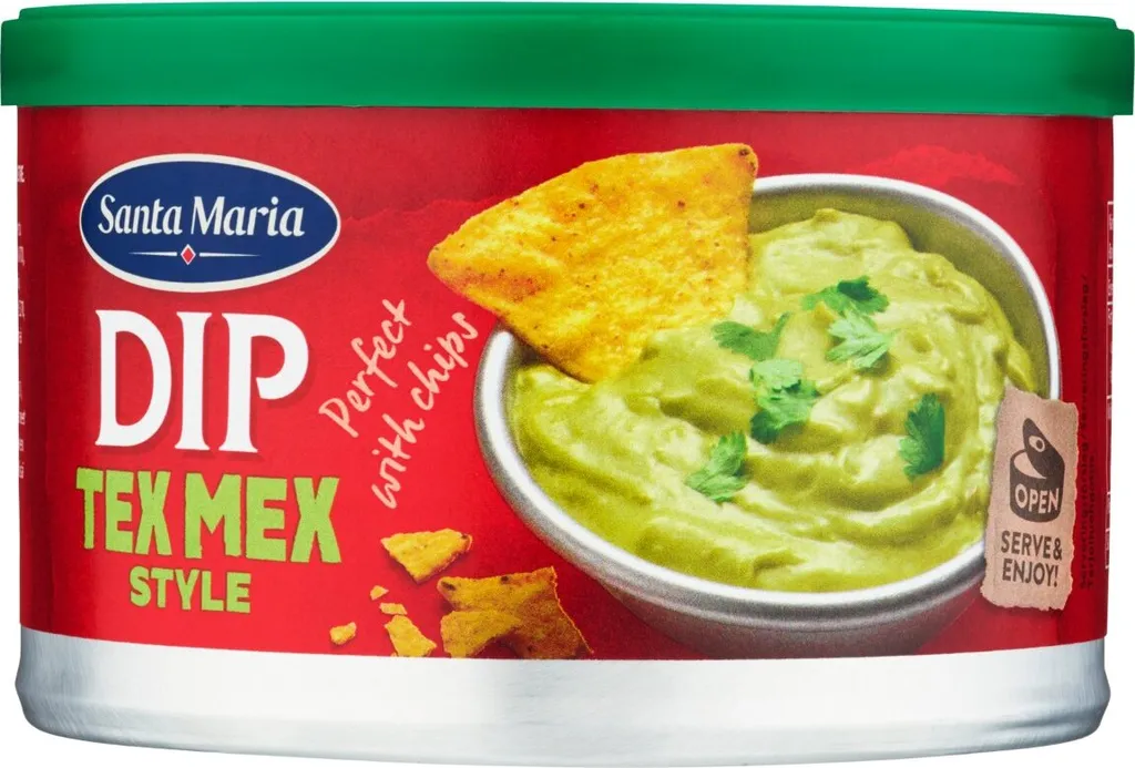 Importhaus Wilms/Impuls Santa Maria Dip Tex Mex Style Sauce with Guacamole Flavor 250g
