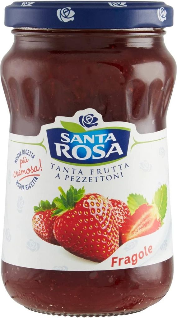 Santa Rosa Strawberry Jam, Preserves, Spreads from Italy 350g