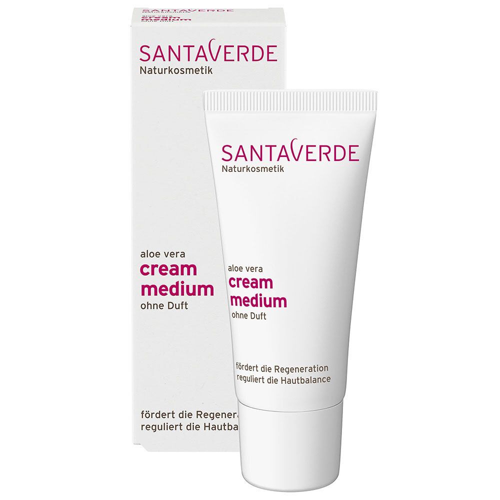 SANTAVERDE Aloe Vera Cream medium without fragrance 30 ml
