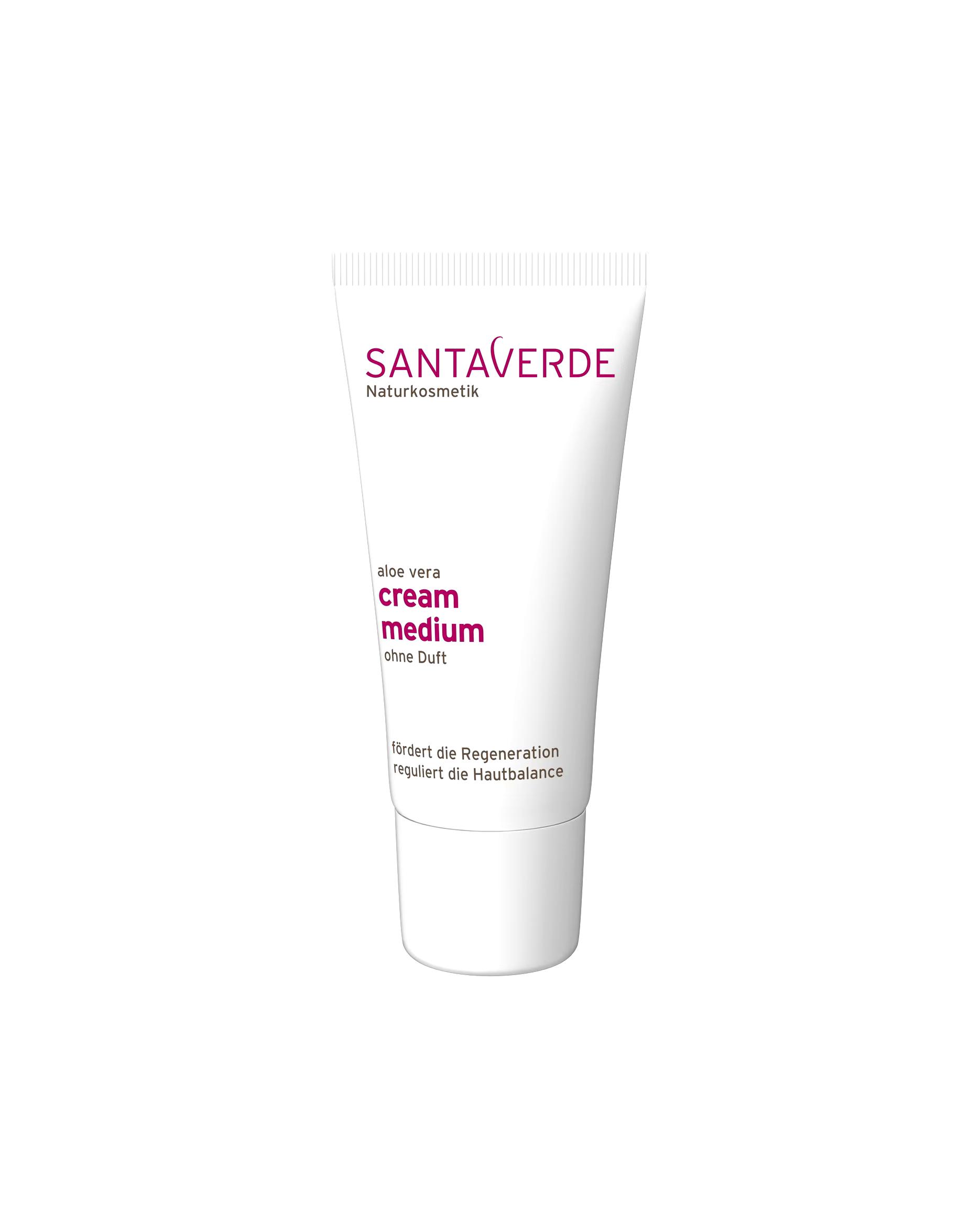 Santaverde face cream aloe vera cream medium without fragrance