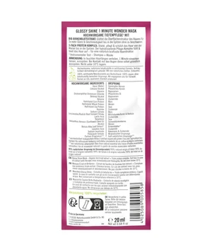Sante 1 Min Wonder Mask Glossy Shine