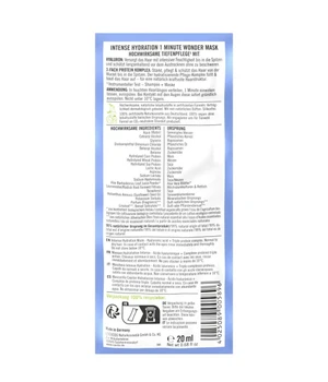 Sante 2 Min Wonder Mask Intense Hydration