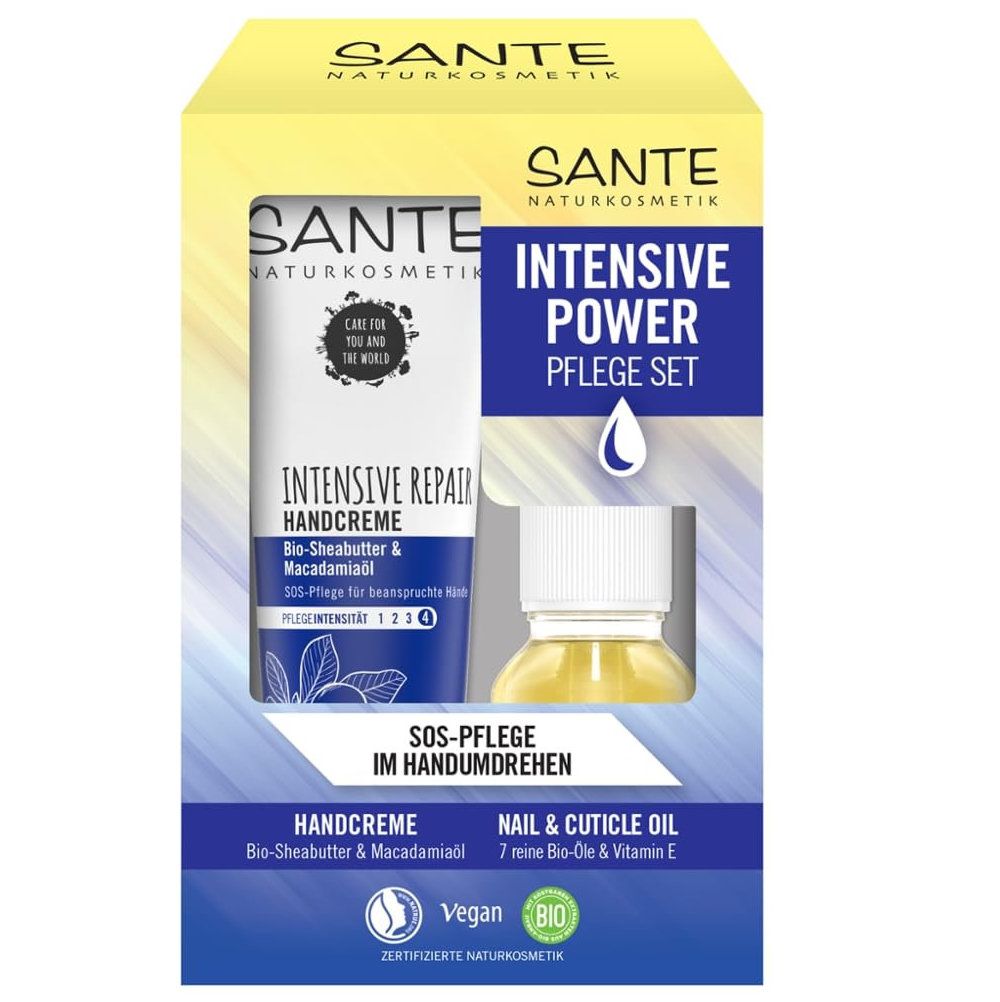 SANTE Natural Cosmetics Intensive Repair Hand Care Set