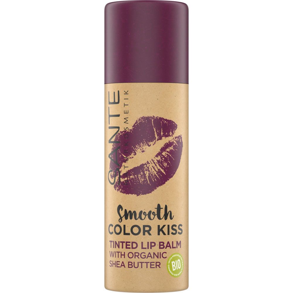 SANTE - Smooth Colour Kiss Lippenbalsam - 03 Soft Plum 7 g