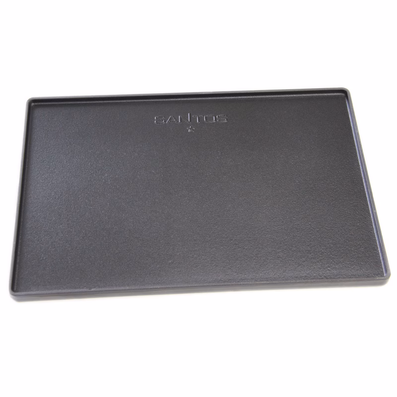 SANTOS BBQ Reversible Cast Iron Grill Plate for Broil King Signet, 38.1 x 33 cm
