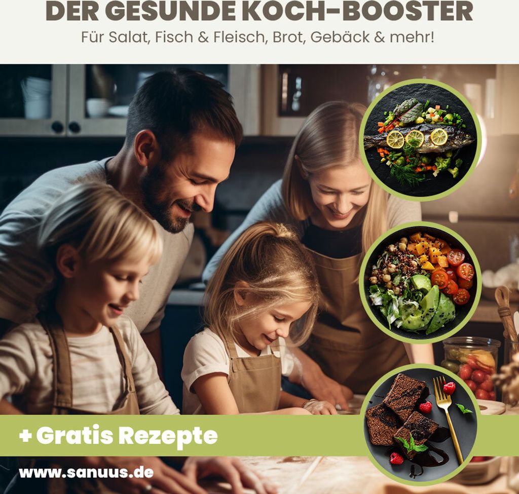 SANUUS® Better Living SANUUS Cold-Pressed Hemp Oil 100% from Hemp Hulls 500ml - Pure from Naturland Unhulled Hemp Seeds - Premium Hemp Oil from Germany for Frying and Cooking - Rich in Omega 3-6-9 Fatty Acids 500 ml