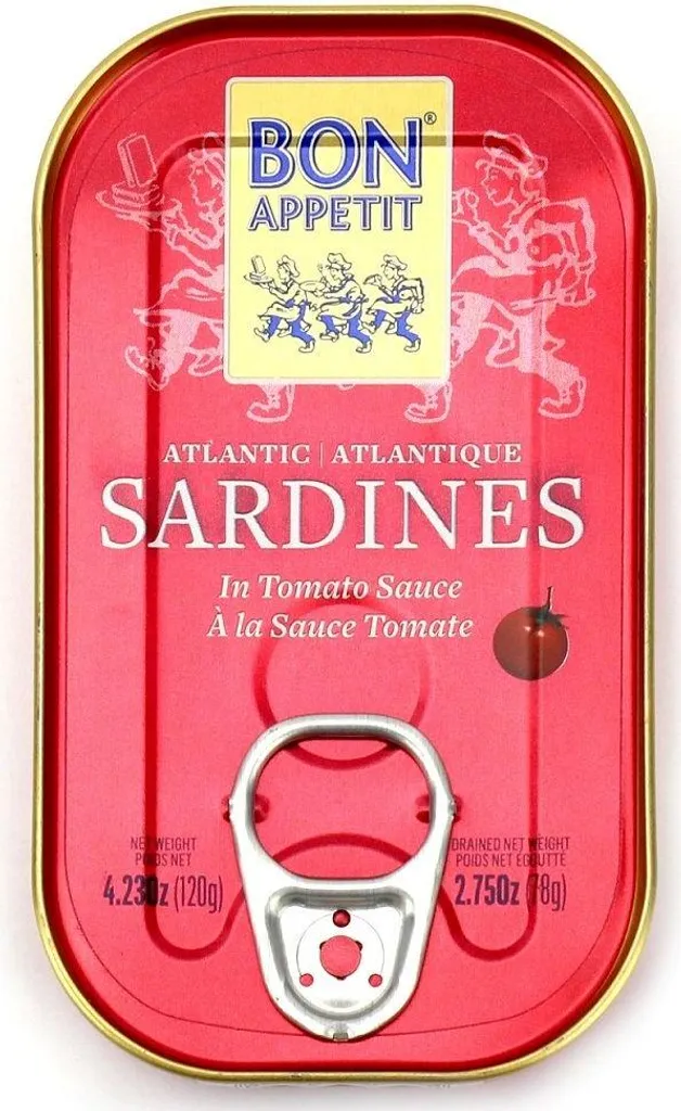 Cofaco Acores Sardines in Tomato Sauce - Bom Petisco Sardines in Tomato Sauce 120g - Portugal