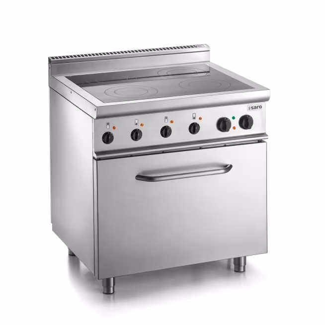 Saro ceramic hob with electric oven model E7/Cve4Le