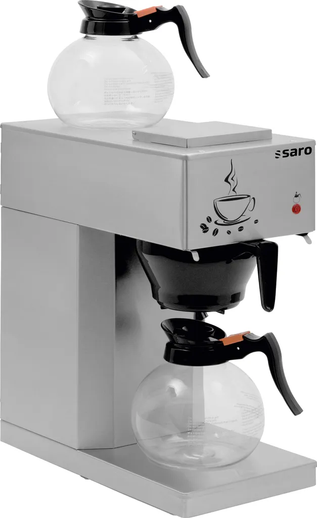 SARO Coffee Machine Model ECO Coffee Machine, Stainless Steel, Coffee, Glass Carafe