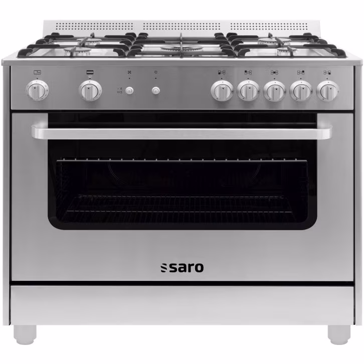 SARO Multifunctional Gas/Gas Cooker, Model TS95C71X