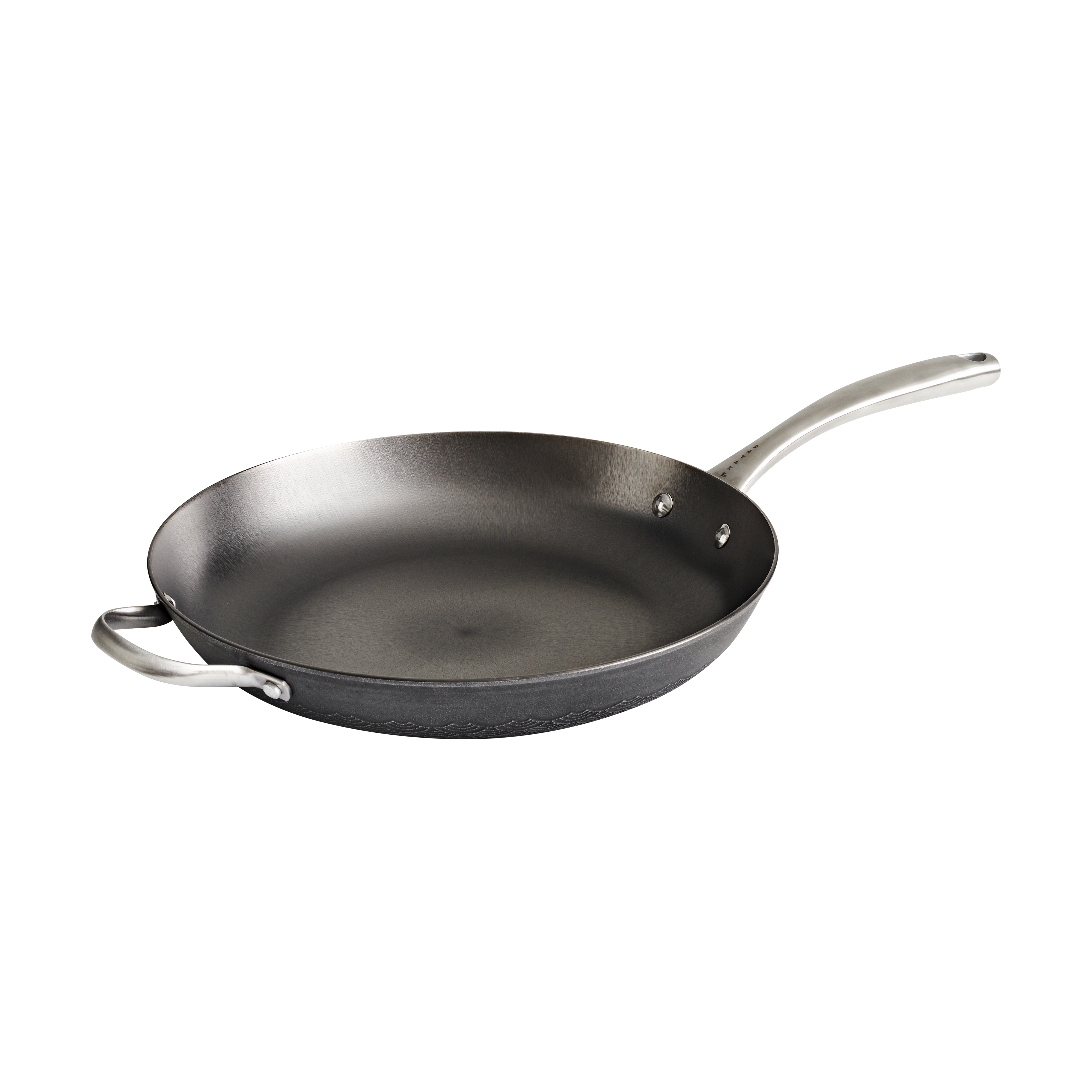 Satake frying pan, nitrided, front handle