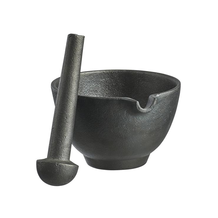 Satake Hub Cast Iron Mortar