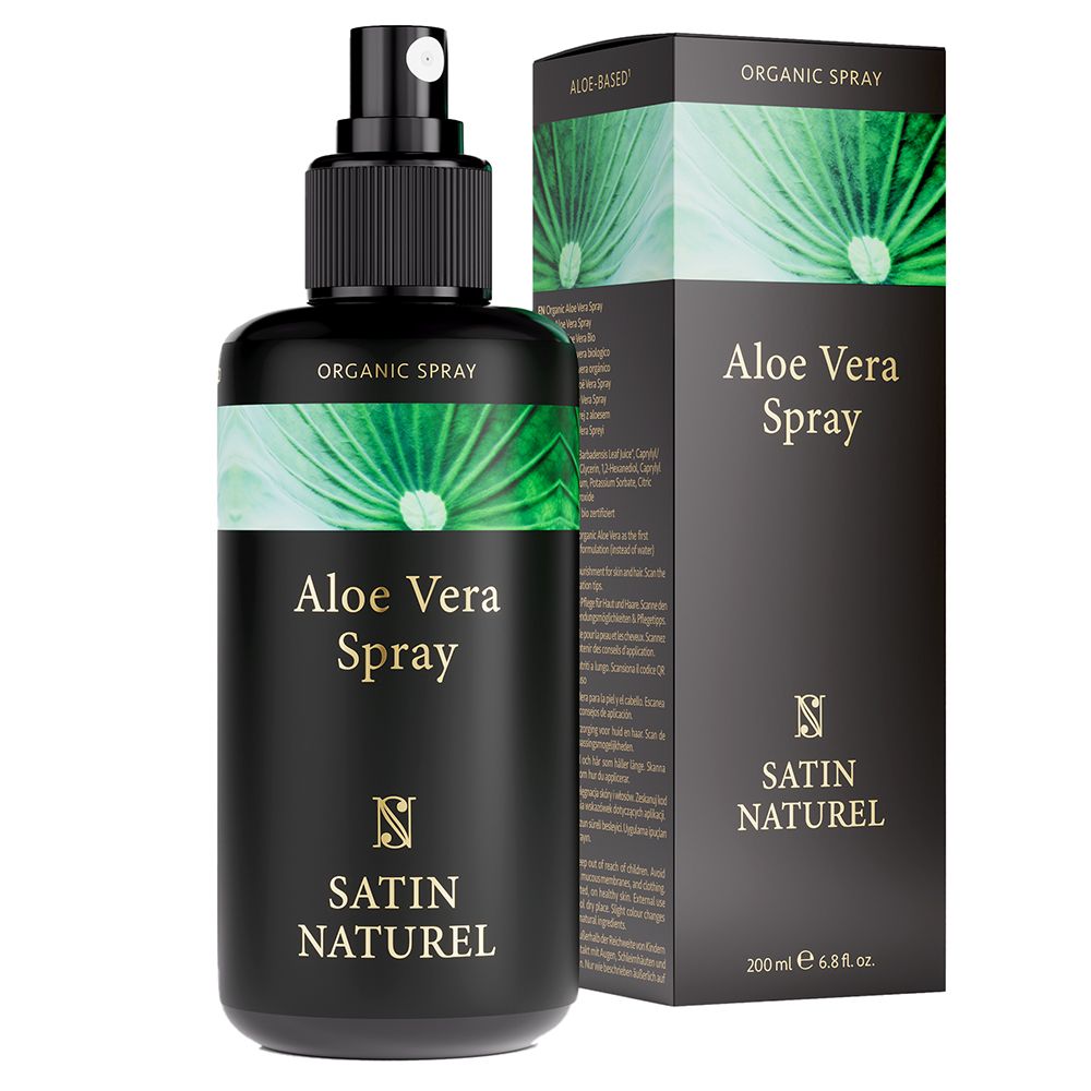 SATIN NATUREL ORGANIC Aloe Vera Spray 200 ml