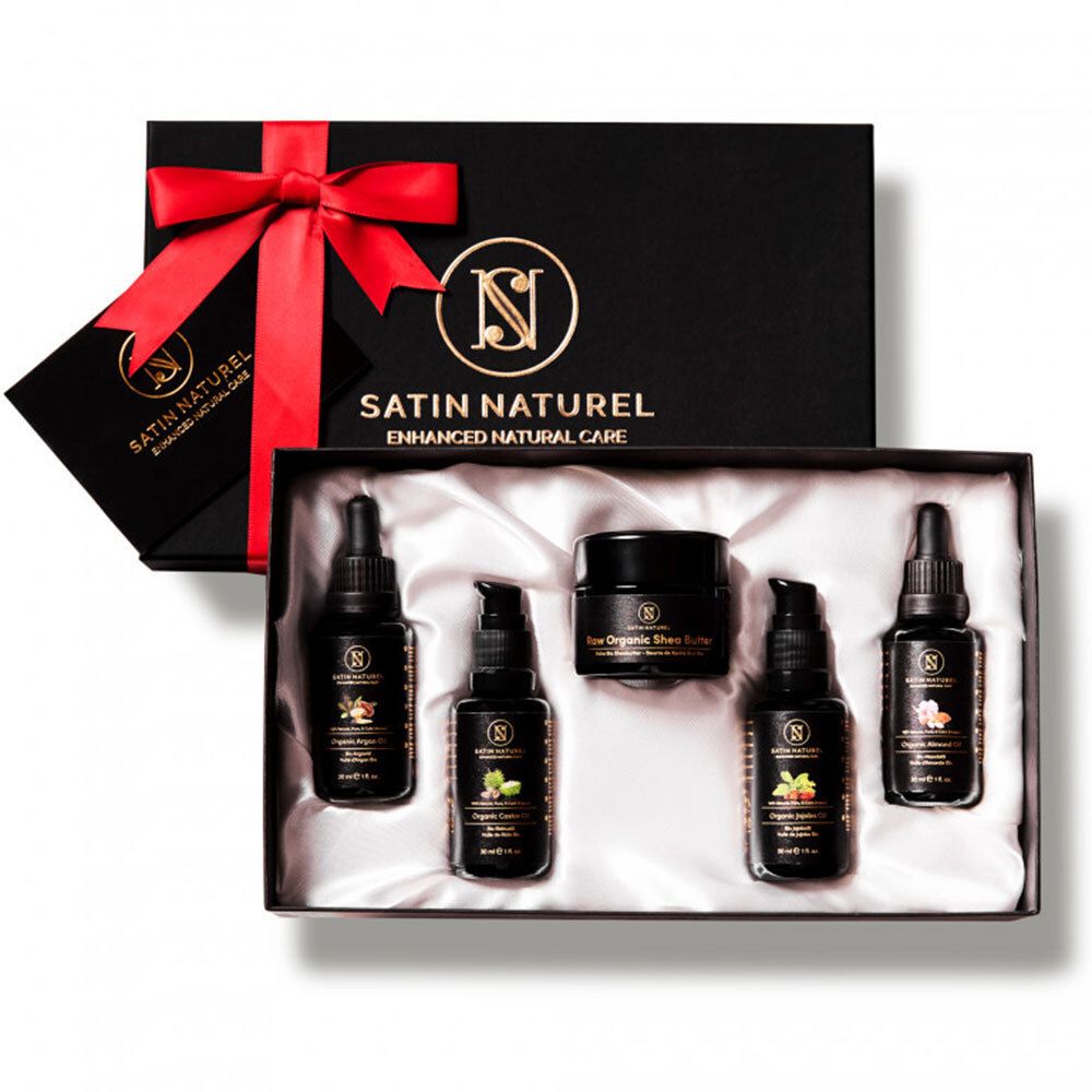 SATIN NATUREL Organic Natural Body Gift Set 5x30 ml