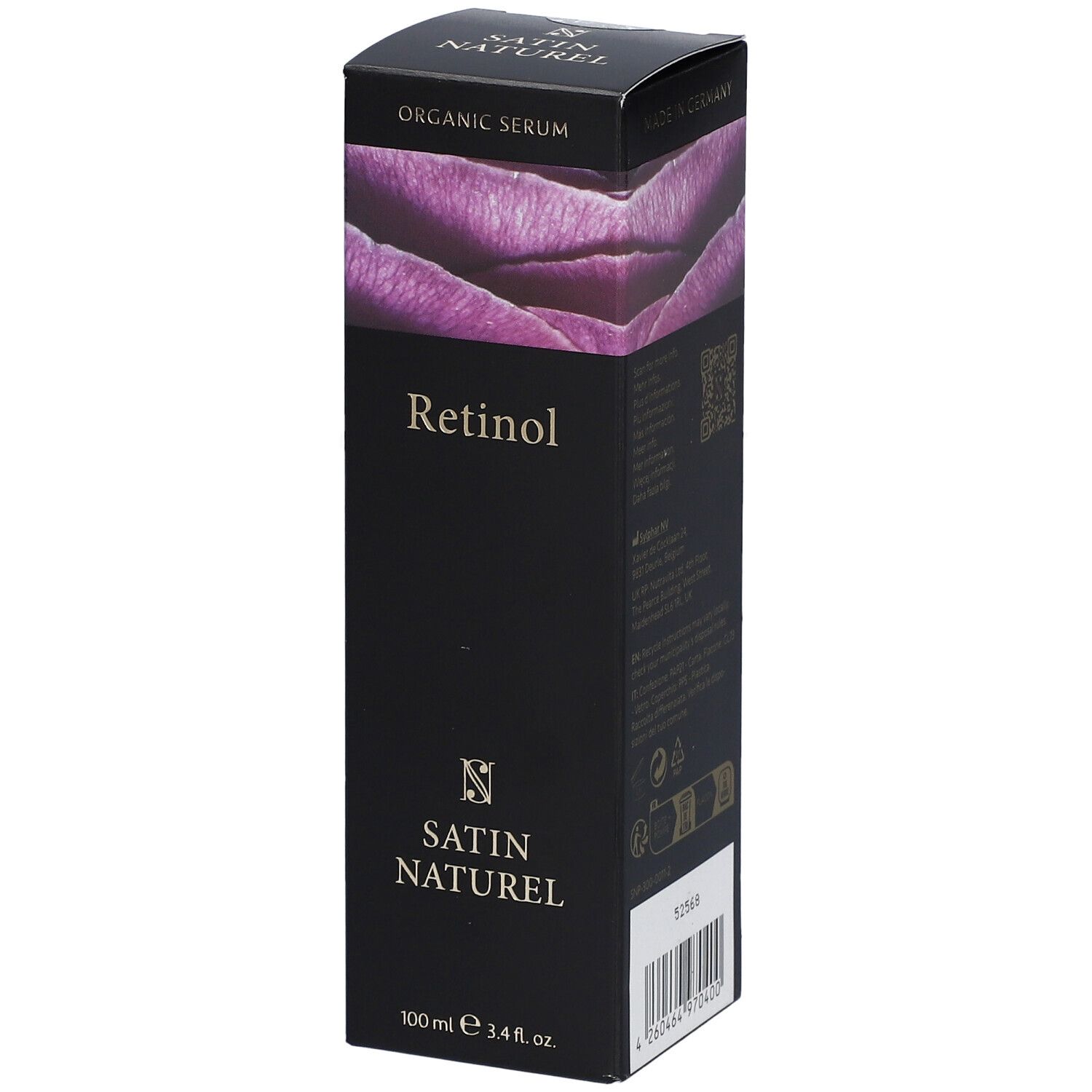 SATIN NATUREL Retinol Organic Serum 100 ml