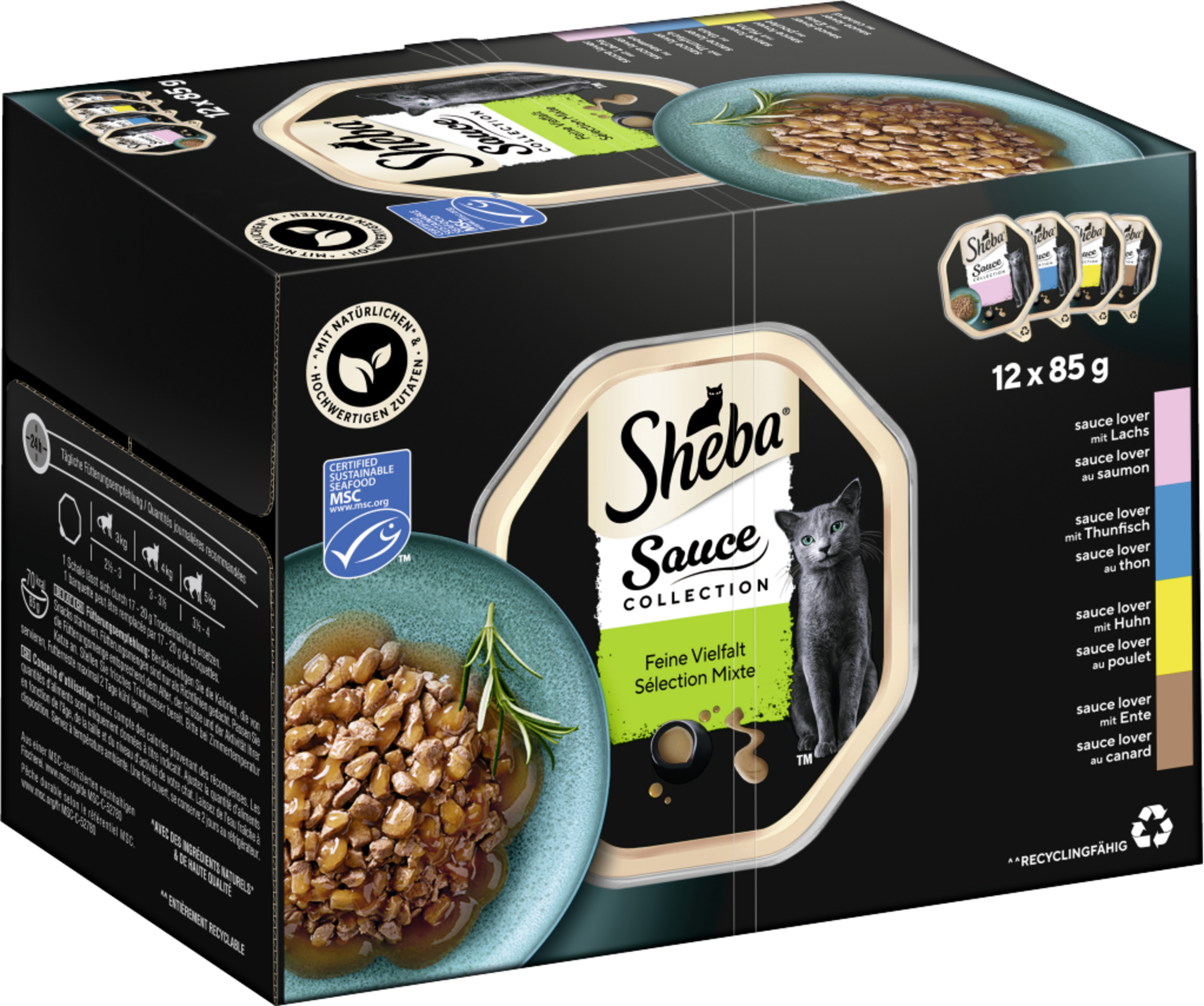 Sheba Sauce Collection Fine Variety Multipack