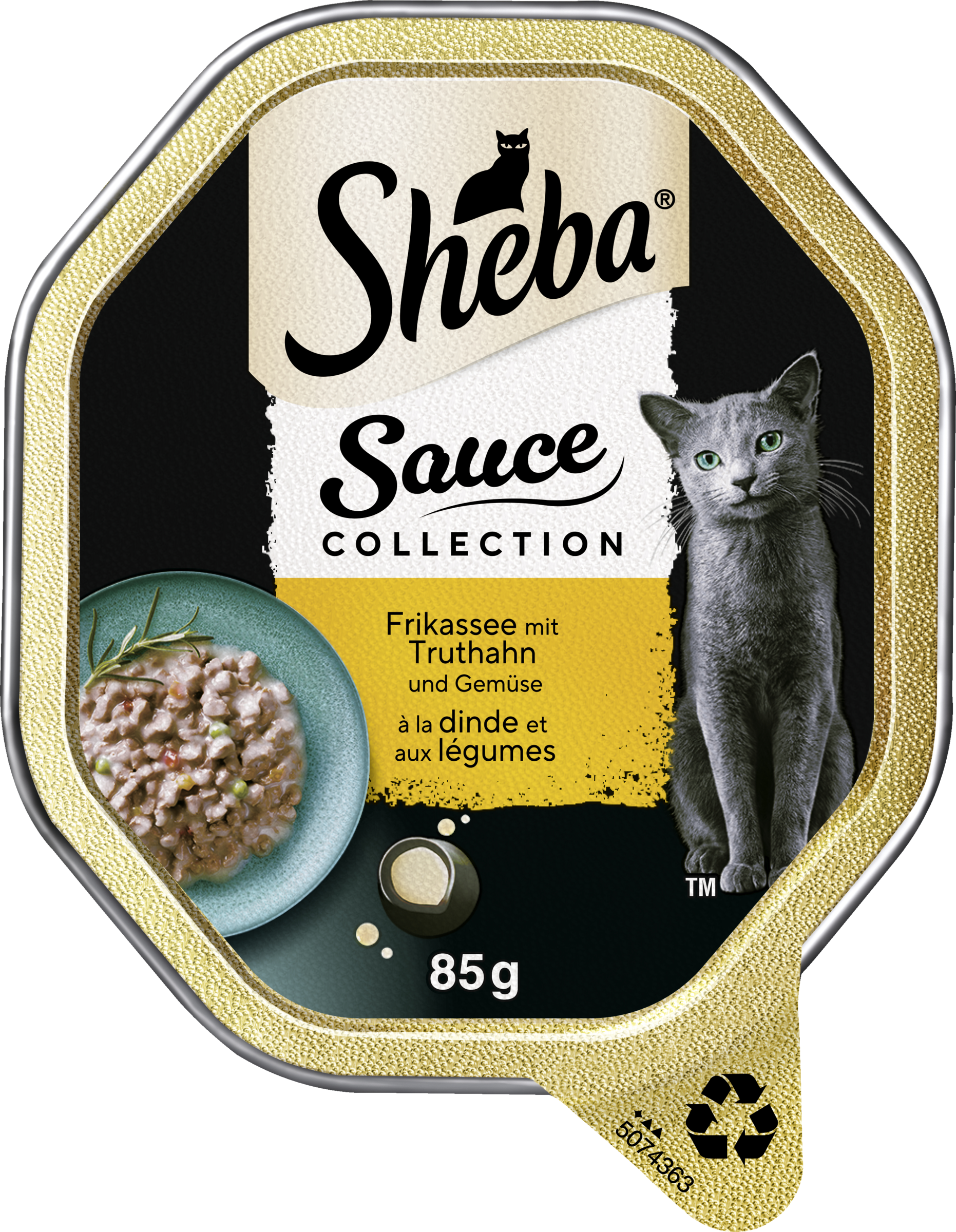 Sheba Sauce Collection Fricassee with turkey and vegetables