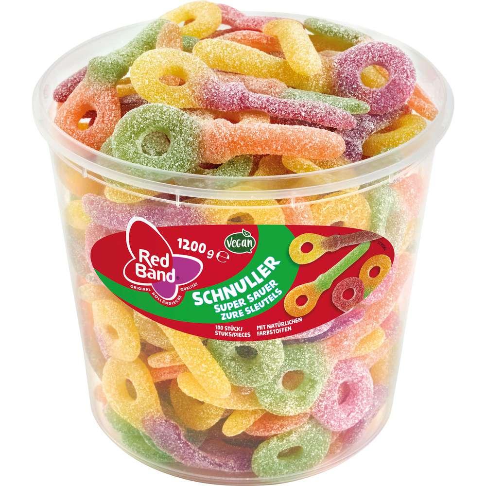 Red Band Sour pacifier fruit gums
