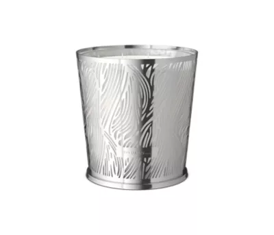 Savage Garden Candle & Metal Leaves Silver sleeve 2500g