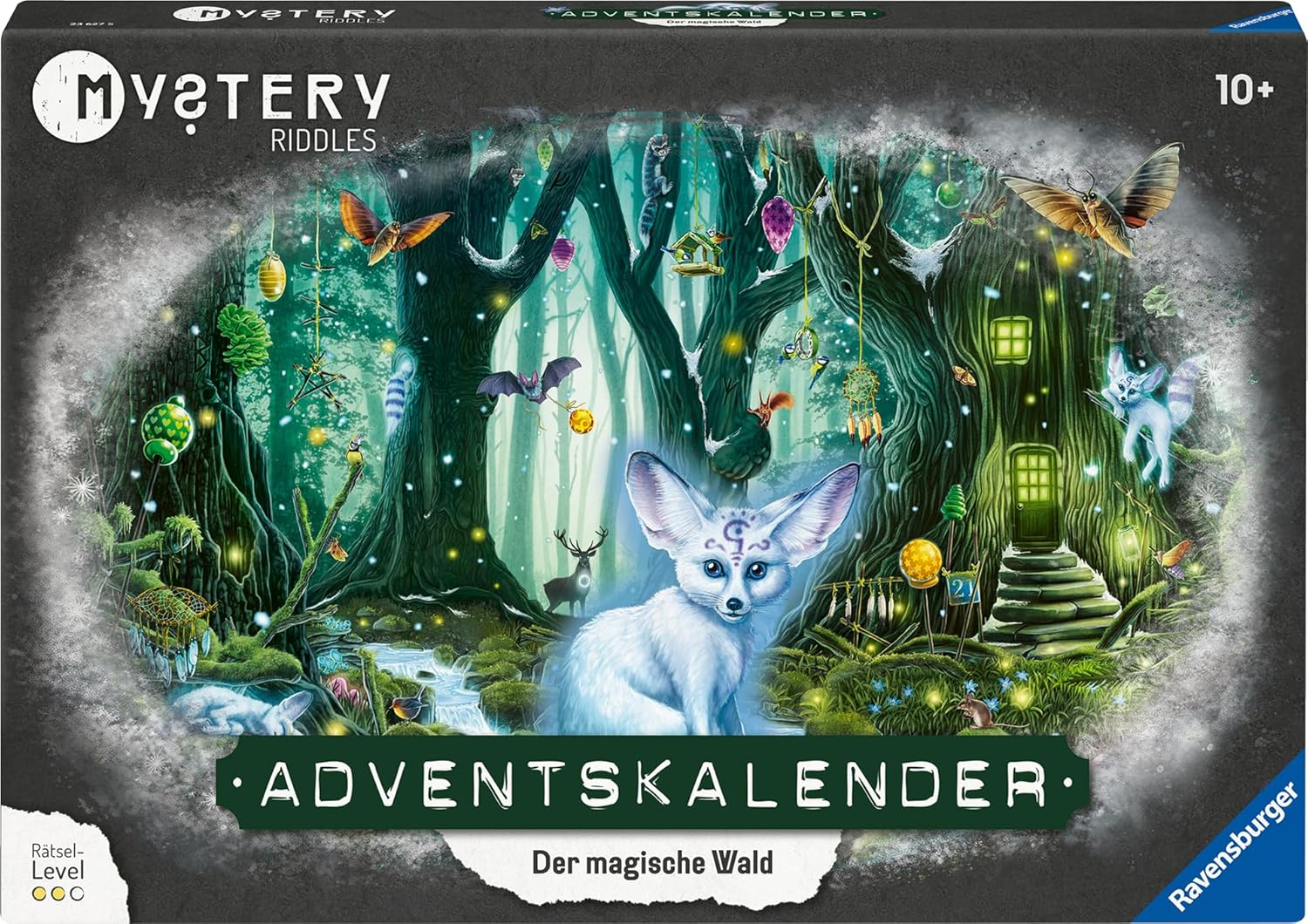 Ravensburger 23627 Mystery Advent Calendar, The Magical Forest, Puzzle Advent Calendar for Children and Adults from 10 Years, 24 Puzzles for EXIT Enthusiasts