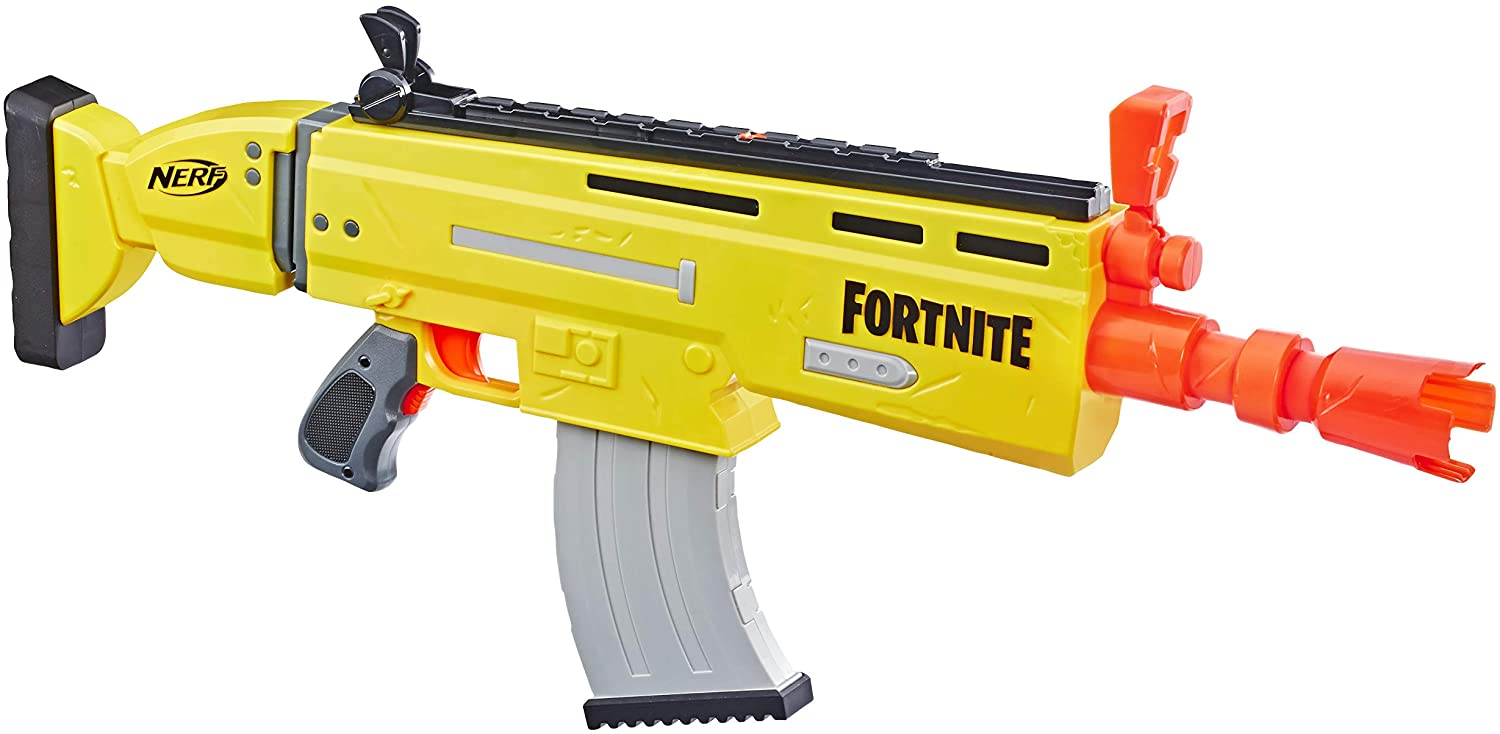 Hasbro Nerf Super Soaker Fortnite Pump-Sg Water Blaster, Pump Action Water 