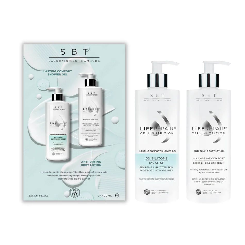 SBT Lab Duo pack Shower Gel + Body Lotion 800 ml