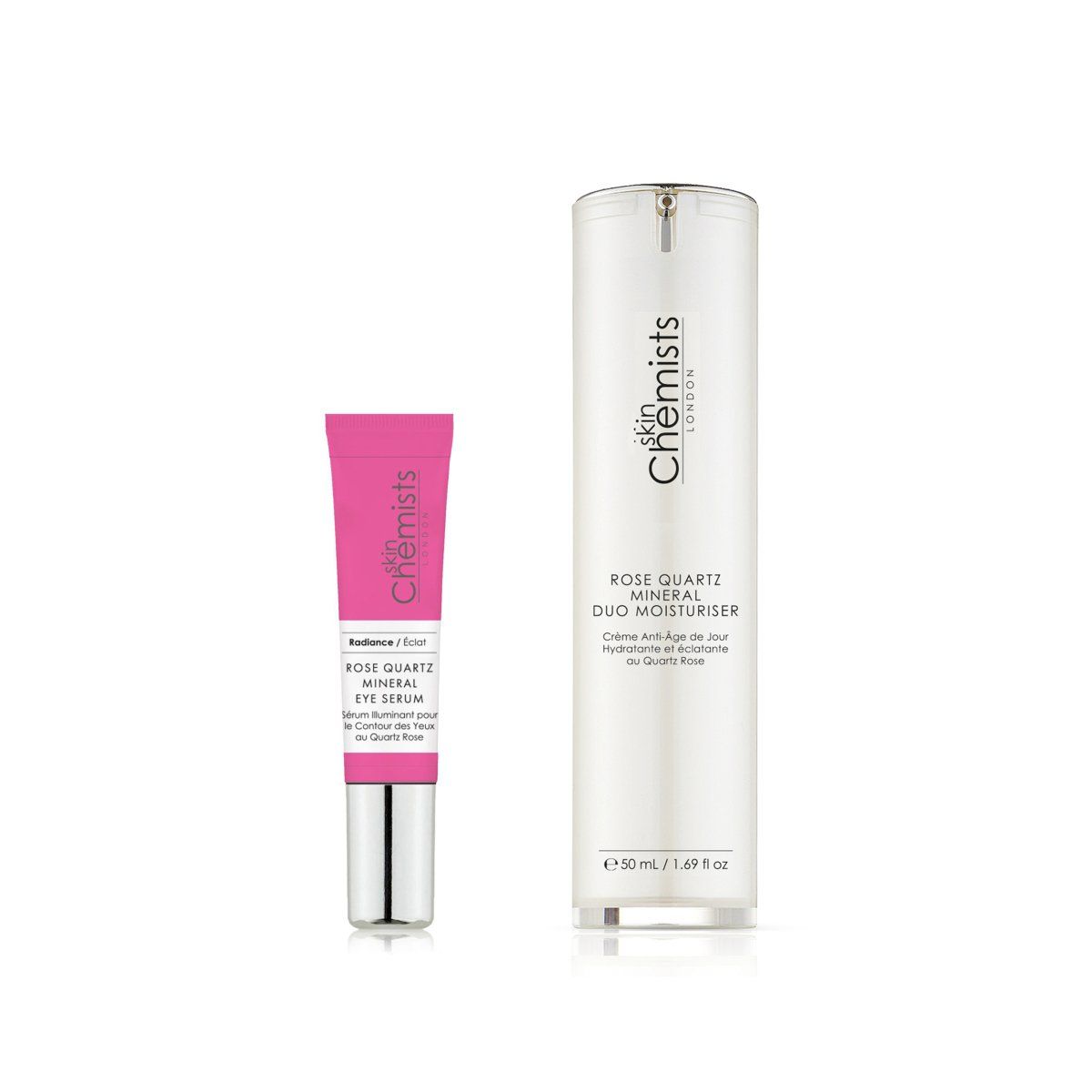 SC Rose Quartz Mineral Eye Serum + Duo Moisturizer 65 ml