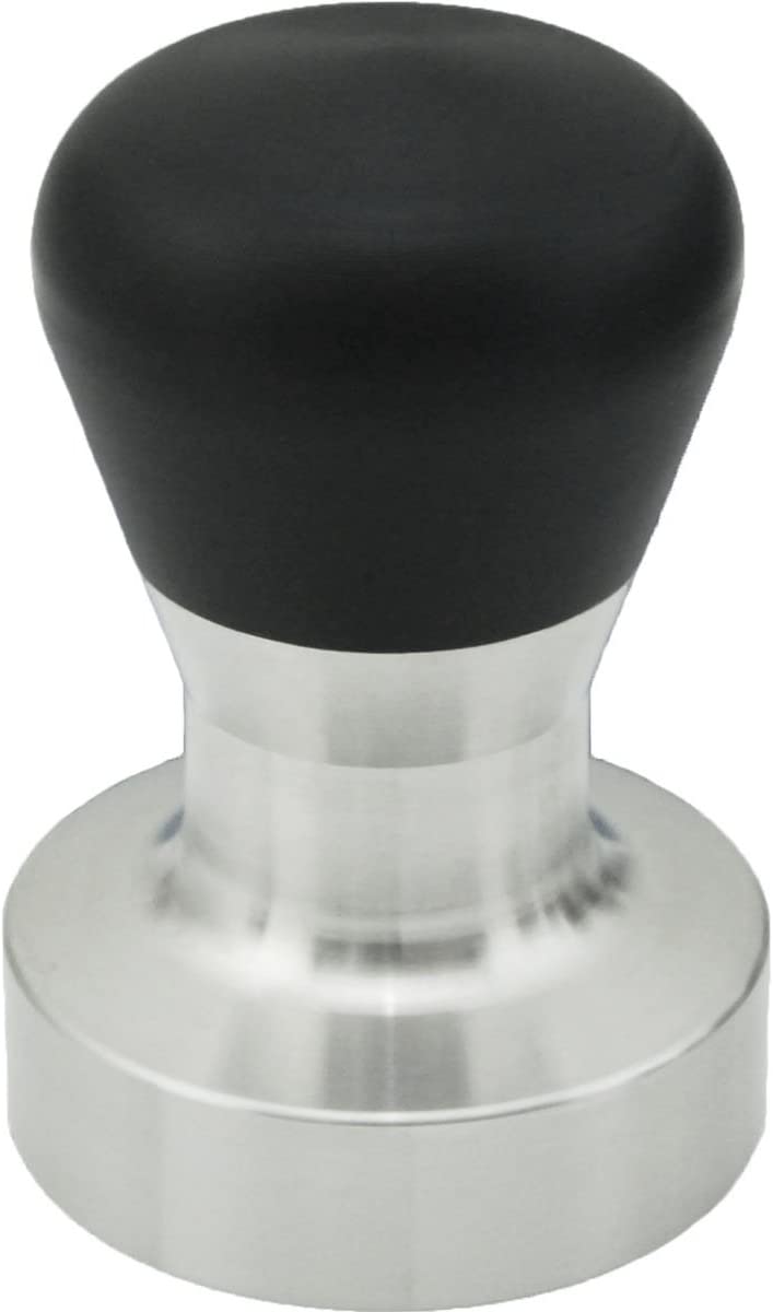 scarlet bijoux Scarlet Espresso Passion Tamper for Barista; with Ergonomic PVC or Precious Wood Handle of Choice and Precision Stainless Steel Base (53 mm)