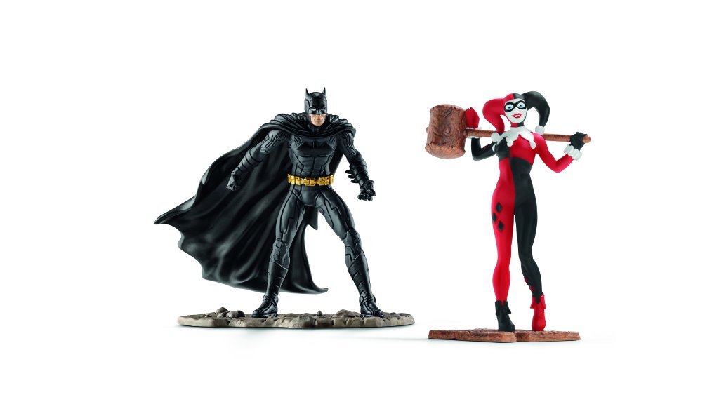 Schleich Scenery Pack Batman Vs Harley Quinn Assort A