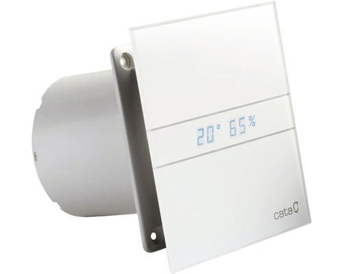 Hornbach Shaft installation fan CATA E100 GTH Ø 100 with temperature and humidity display