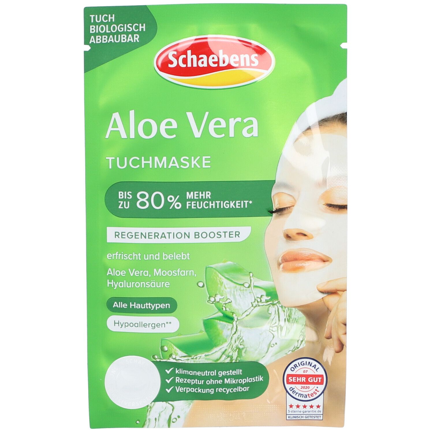 Schaebens Aloe Vera SHEET MASK 1 St