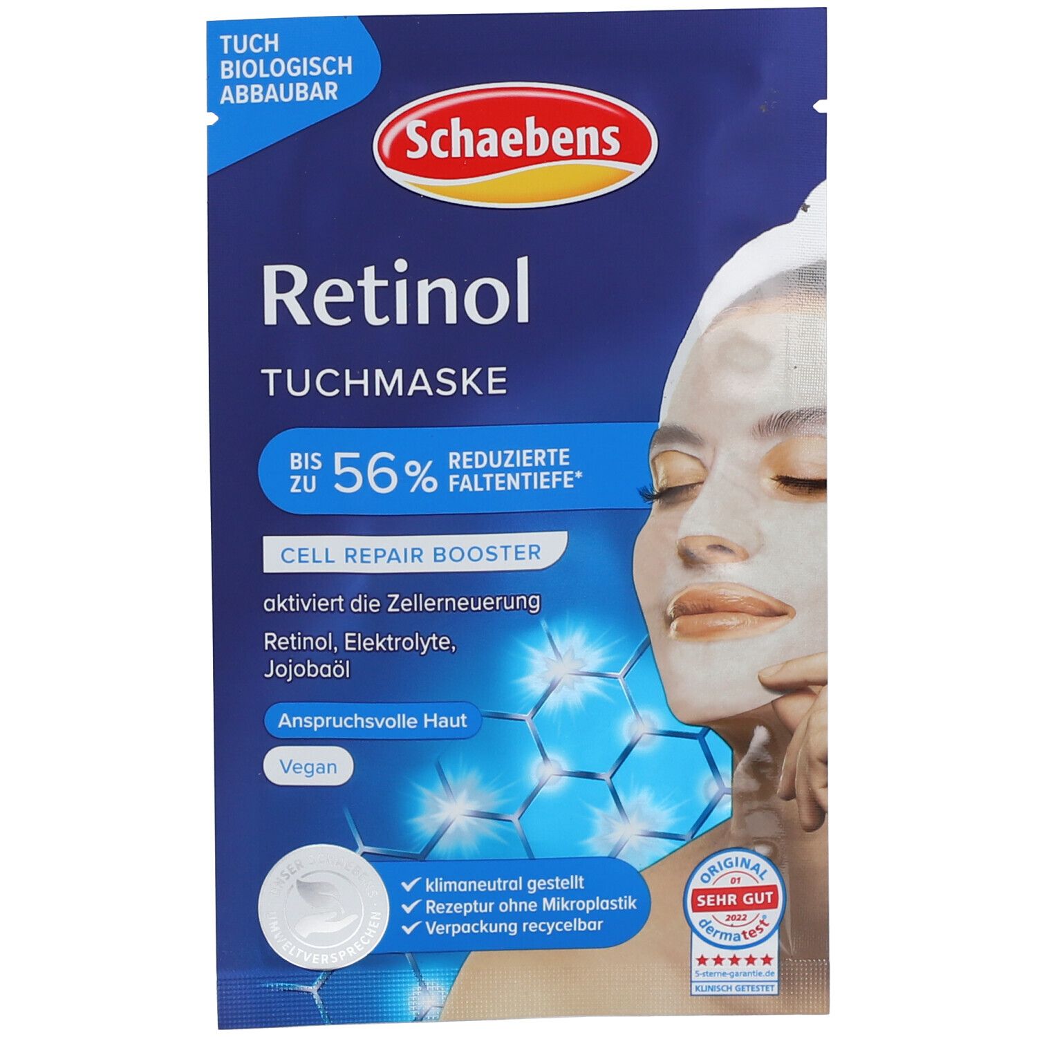 Schaebens Retinol sheet mask 1 St