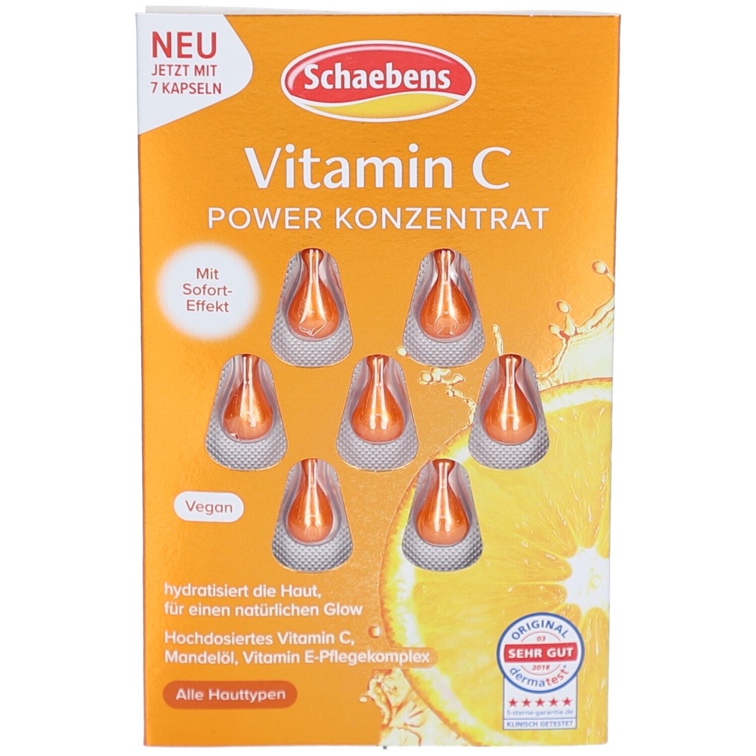 Schaebens Vitamin C Power Concentrate, 7 St