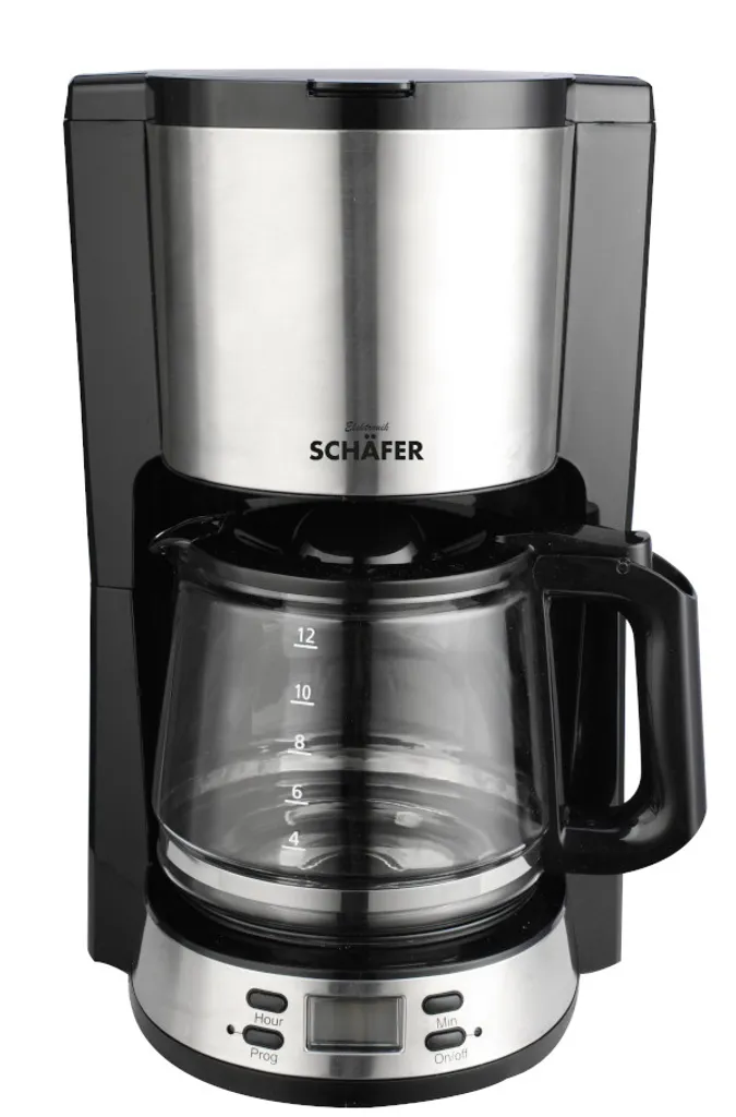 Schaefer Schäfer 1.5 liter coffee machine with timer, coffee maker 21204
