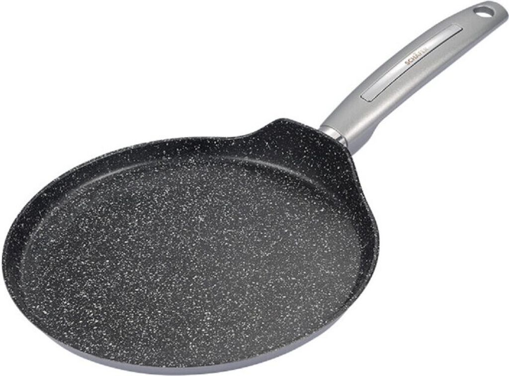 Schaefer Schäfer Pans High-quality cookware – For perfect cooking and frying Crepe pan Ø24cm Metallic Silver