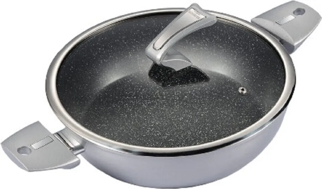 Schaefer Schäfer serving pan with lid – Perfect for stylish serving and cooking, Ø28 cm