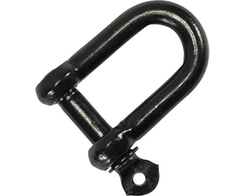 Pösamo Shackle 6 mm black galvanized.