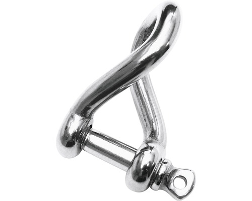 Pösamo Shackle 8 mm (5/16") turned stainless steel A4