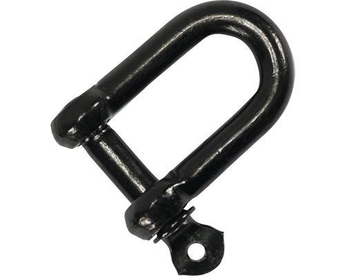 Pösamo Shackle 8 mm black galvanized