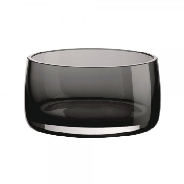 Ajana glass bowl, grey, 10cm, by Asa