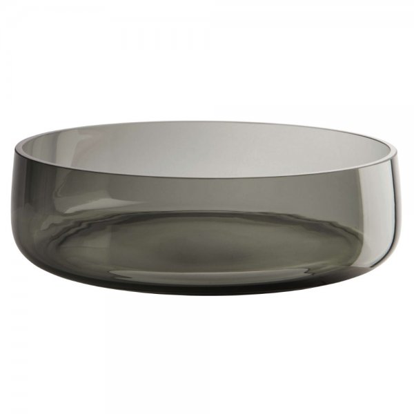Ajana Glass Bowl Grey 30cm by Asa