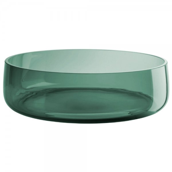 Ajana Glass Bowl, Green, 30cm by Asa