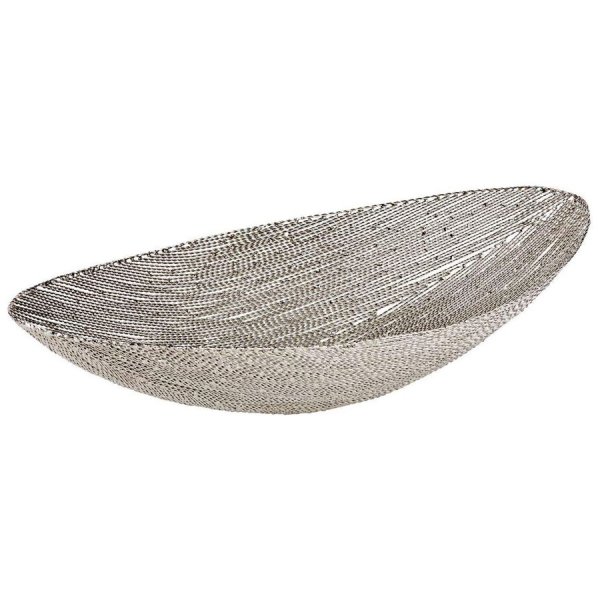 Bowl made of nickel-plated wire mesh (40cm) from Lambert