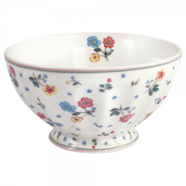 French Bowl Adelena White (13.5cm) by Greengate