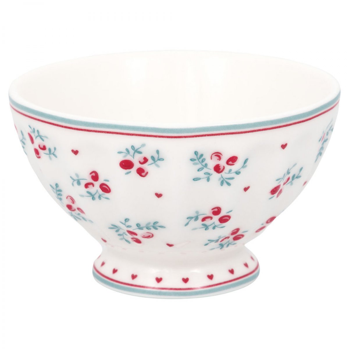 French Bowl Belia White by Greengate